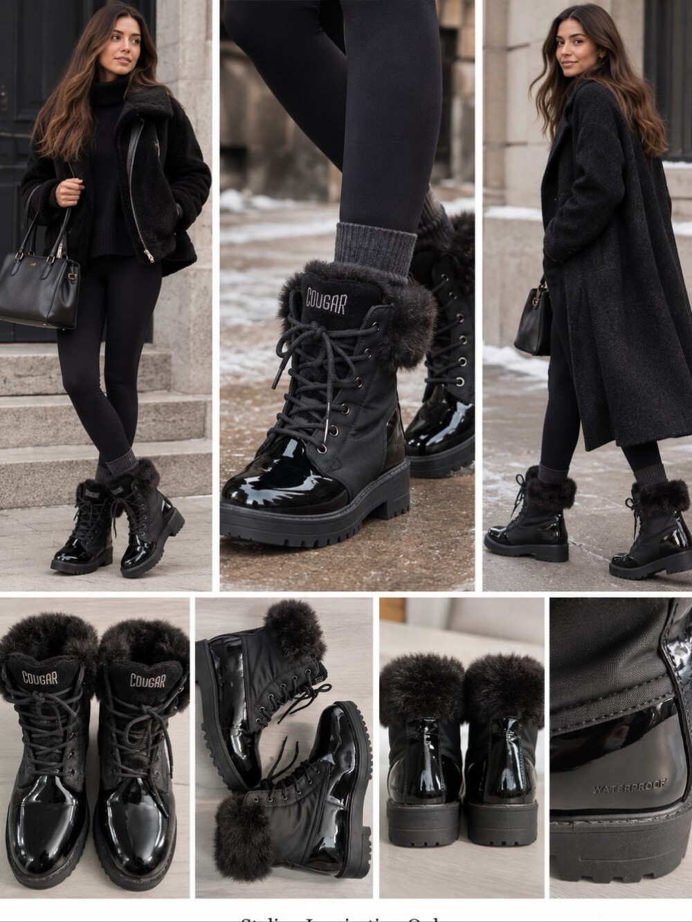 Cougar Winter Boots With Style- 8